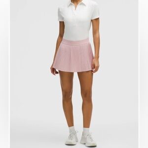 Lululemon Varsity High Rise Pleated Tennis Skirt size 4
